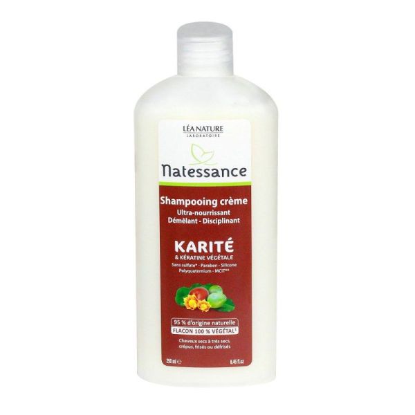Natessance Karite Shamp Cr Fl/250Ml