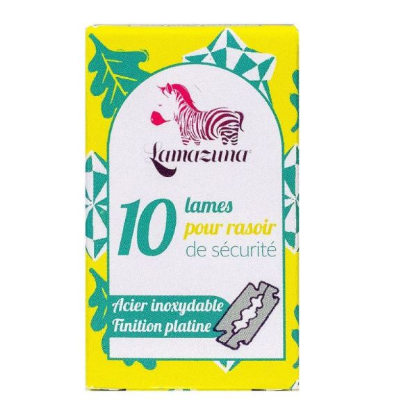 Lamazuna Recharg De Lame Rasoir Sûreté B/10
