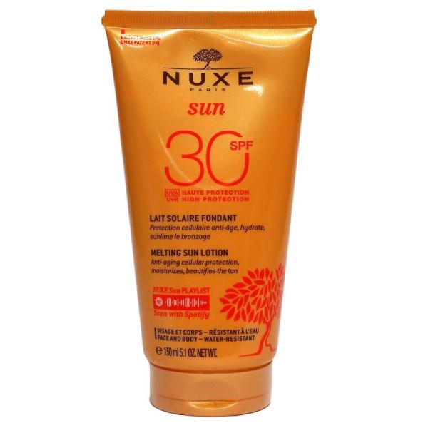 Nuxe Sun Spf30 Lait Fondant T/150Ml