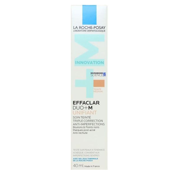 Effaclar Duo + M Unif La Rp Unif Cr Med 40Ml