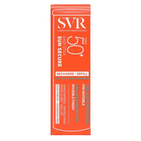 Svr Sun Secure Spf50+ Stick Easy Rech/10G