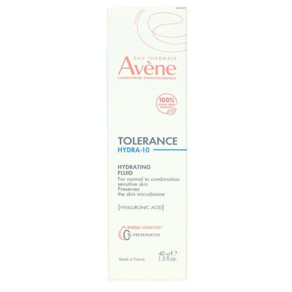Avene Tolerance Hydra-10 Flde Hydrat T/40Ml