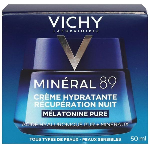 Vichy Mineral 89 Cr Nuit Mélatonine P/50Ml