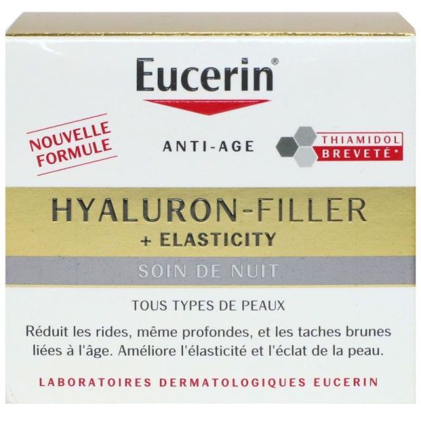 Eucerin Hyaluron-Filler+Elast Emul Nuit 50Ml