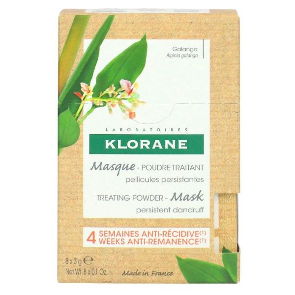 Klorane Capill Masque Pdr Trait Galanga 8/3G
