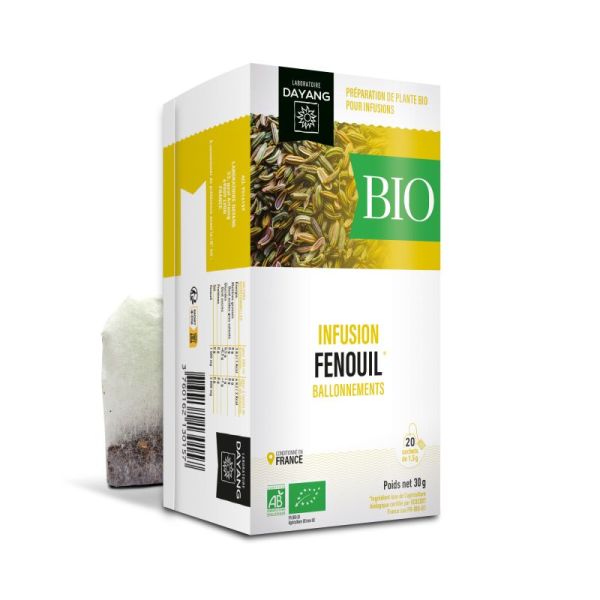 Dayang Infusion Fenouil Bio Tis 20Sach/1,5G