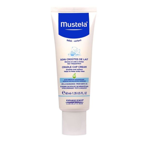 Mustela Bb Enf Cr Soin Croûte Lait T/40Ml