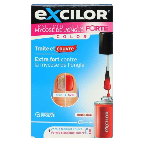 Excilor Forte Color Sol Red Fl/30Ml