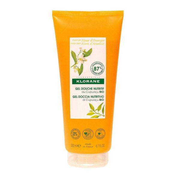 Klorane Soins Corps Gel Dche Miel Orang 200Ml