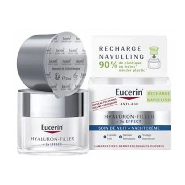 Eucerin Hyaluron-Fill +3X Emul Nuit R/50Ml