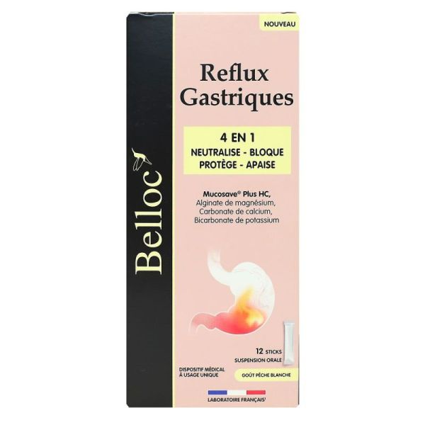 Belloc Reflux Gastriques S Buv 12St/15Ml