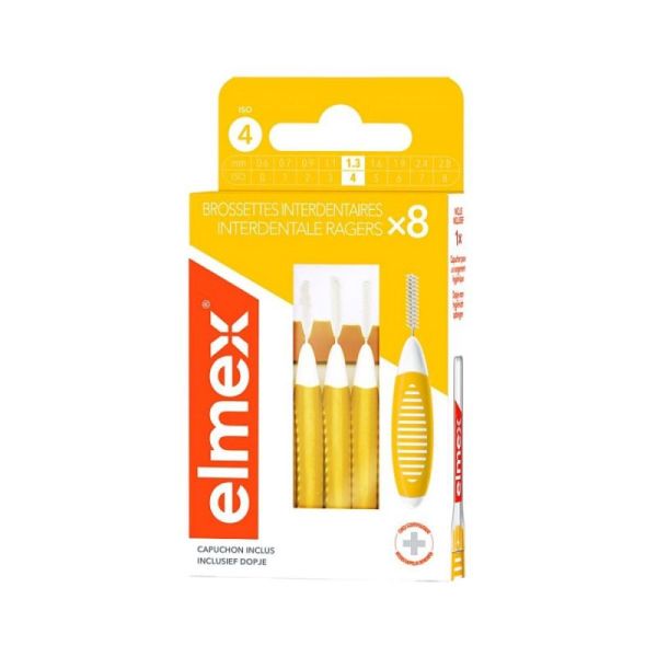 Elmex Brossett Int-Dent 1,3Mm B/8