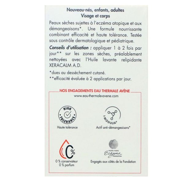 Avene Xeracalm A.d Cr Relip Cosm Sté 200Ml