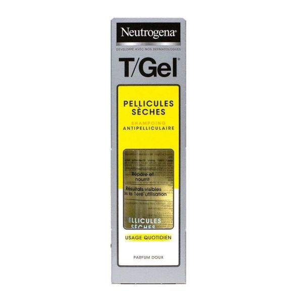 Neutrogena T Gel Shamp Pellicul Sèches 250Ml