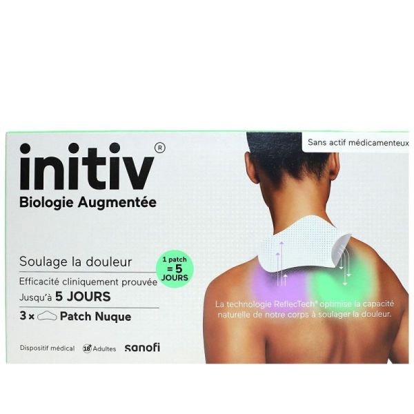 Initiv Biologie Augm Patch Nuque B/3