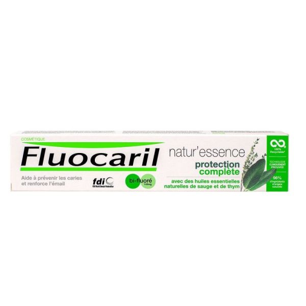 Fluocaril Nature'ess Dentif Prot Compl T/75Ml