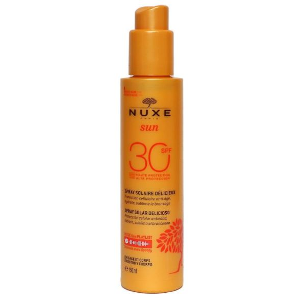 Nuxe Sun Spf30 Spray Fond Vis Corp Fl/150Ml