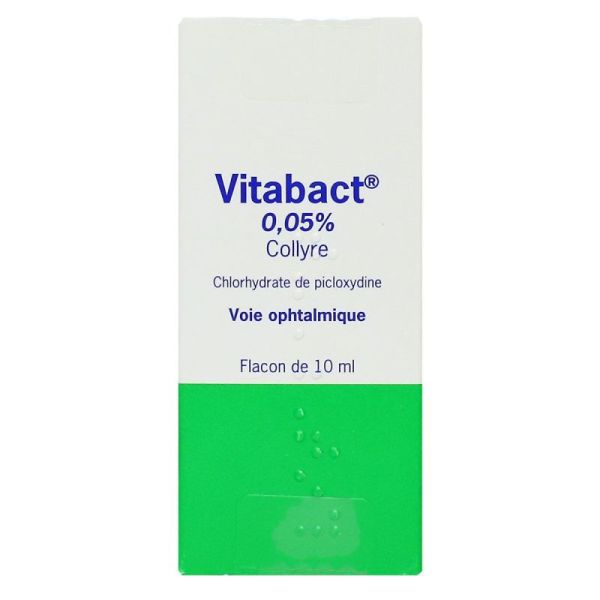 Vitabact 0,05% Collyre Fl Pebd/10Ml