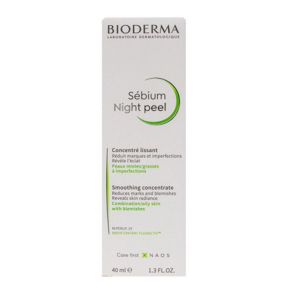 Bioderma Sebium Night Peel Concentré 40Ml