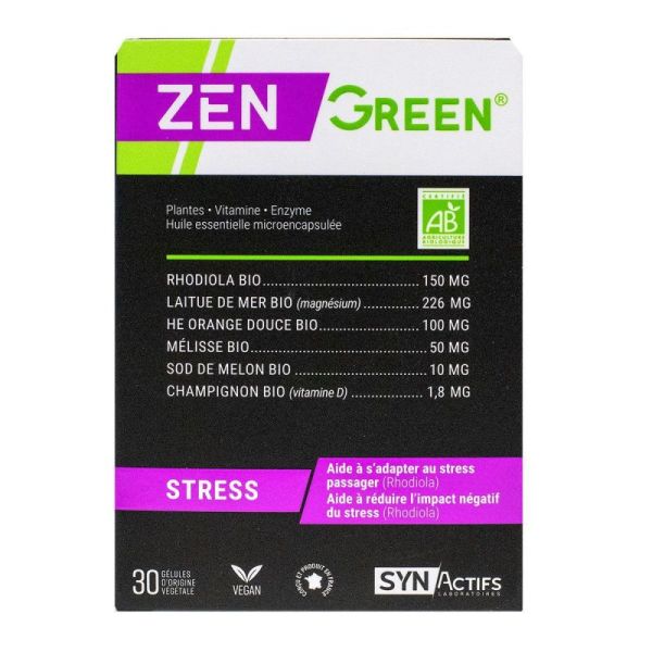 Synactifs Zenactifs Bio Gél B/30