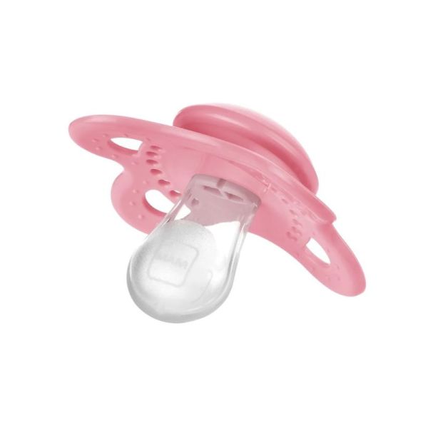 Mam Origin Sucette Silic 2-6M Nat B/2