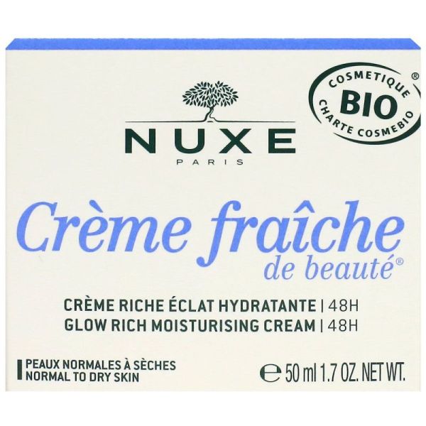 Nuxe Cr Fr Beaute Cr Rich Écl Hydrat 24H 50Ml