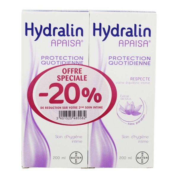 Hydralin Quotidien Gel Lav Us Int 2/200Ml-20%
