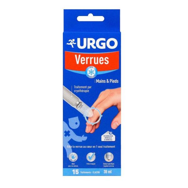 Urgo Verrues Trait Cryo Main Pied Fl Dos/38Ml