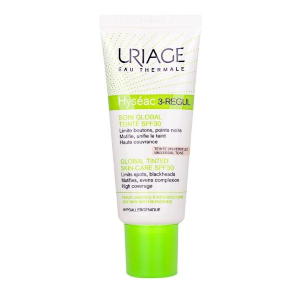 Uriage Hyseac 3-Regul Spf30 Cr Soin Gl 40Ml