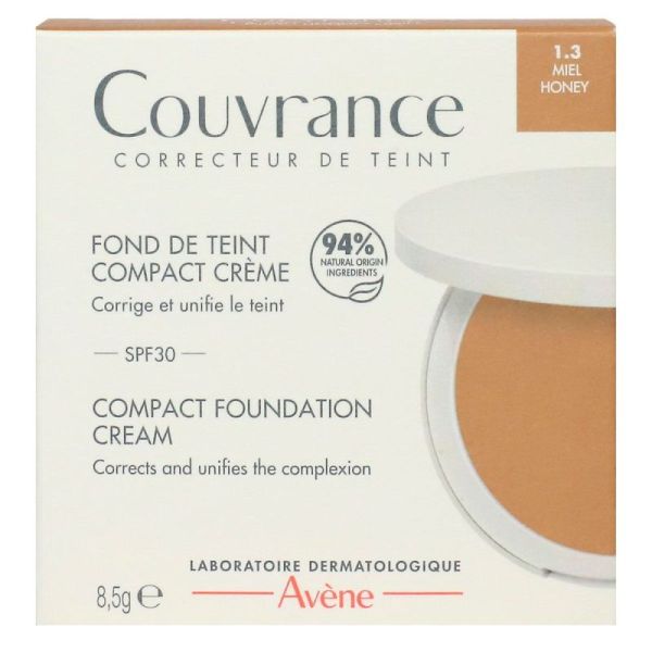 Avene Couvrance Fd Teint Cr Miel 1.3 8,5G