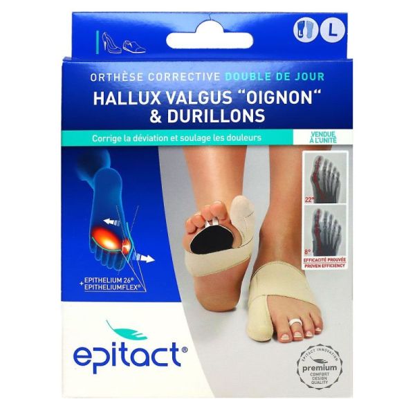 Epitact Orth Corr Dble Hallux Valgus Gauche L