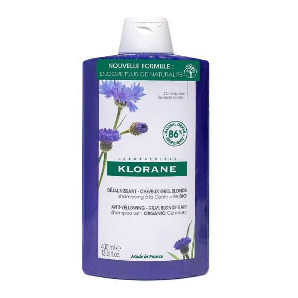 Klorane Capill Shamp Centaurée Fl/400Ml