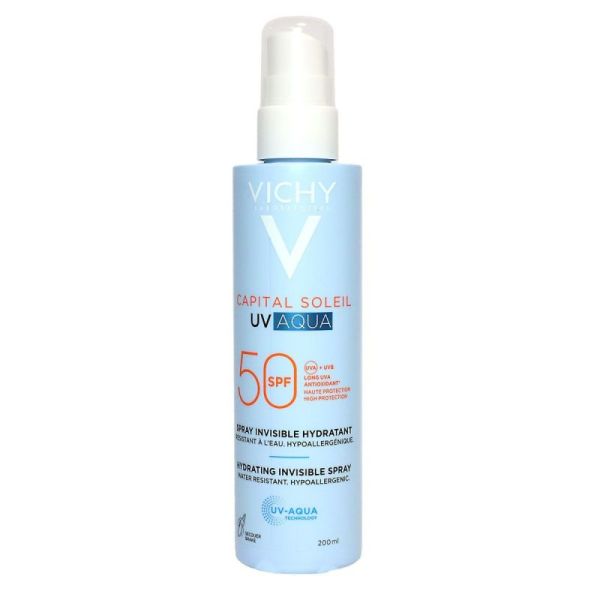 Vichy Capital Sol Uv Aqua Spray Spf50 200Ml