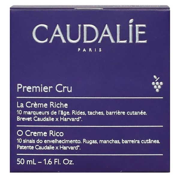 Caudalie 1Er Crue La Creme Riche Cr P/50Ml