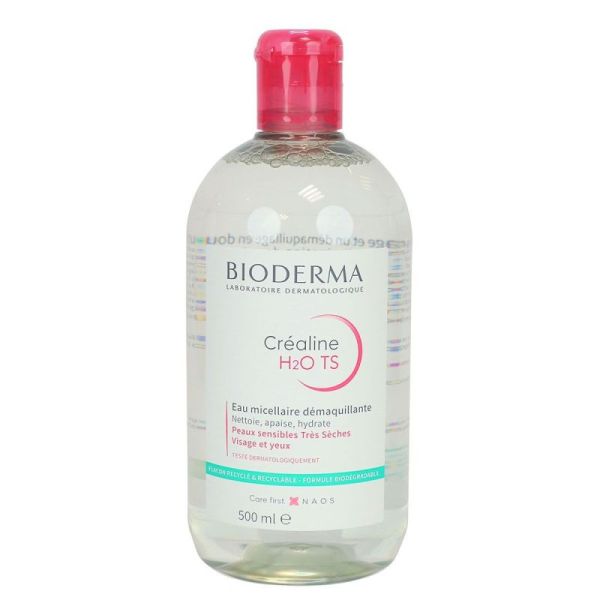 Bioderma Crealine Ts H2O Souff Fr Eau 500Ml