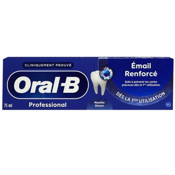 Oral B Prof Email Renforce Dentif T/75Ml