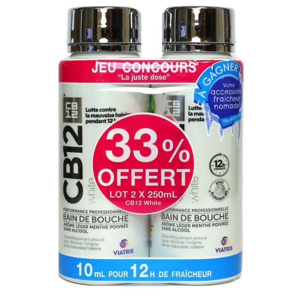 Cb 12 White Bain Bch 2Fl/250Ml