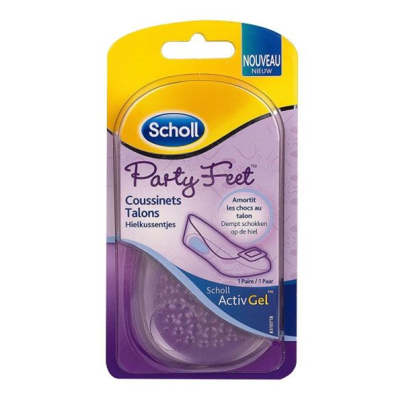 Scholl Activgel Semelle Talon Coussin Paire