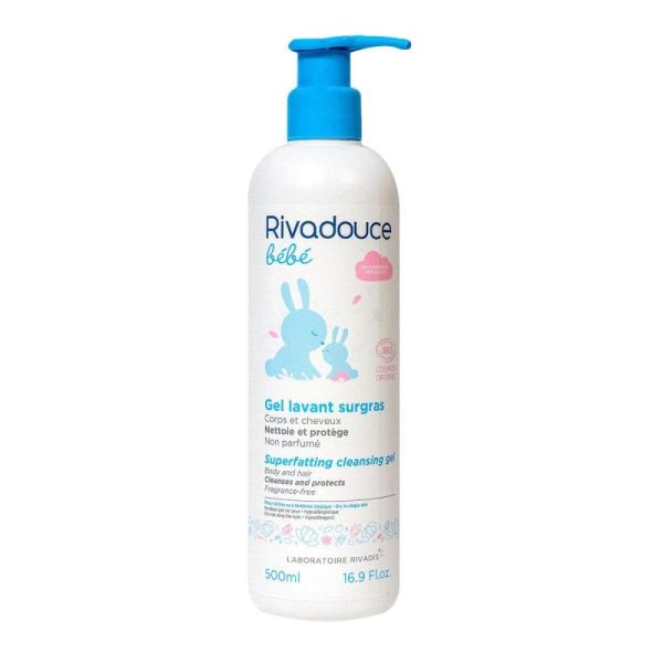 Rivadouce Bb Bio Gel Lav Surg Non Parf 500Ml