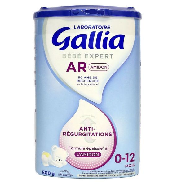 Gallia Bb Exp Ar Amidon Lait Pdr B/800G
