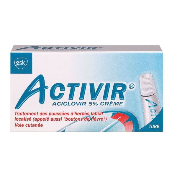 Activir 5% Crème T/2G