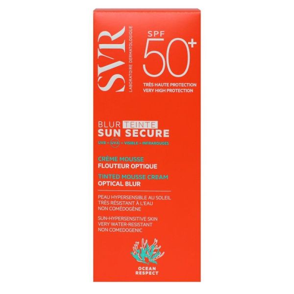Svr Sun Secure Blur Spf50+ Cr Teint Hâlé 50Ml