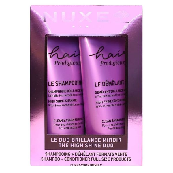 Nuxe Hair Prodigieux Shamp T/200Ml+Lait Démêl