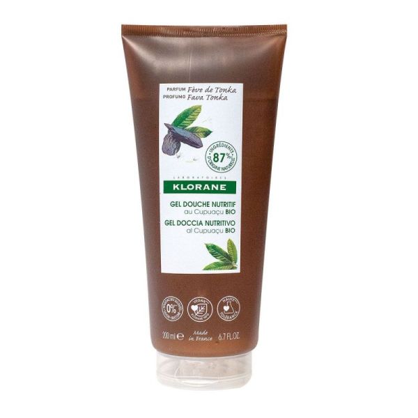 Klorane Soins Corps Gel Dche Fève Tonka 200Ml