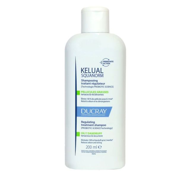 Kelual Squanorm Shamp Pell Grasse Fl/200Ml