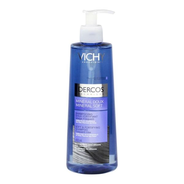Dercos Shamp Minéral Doux Fl Ppe/400Ml