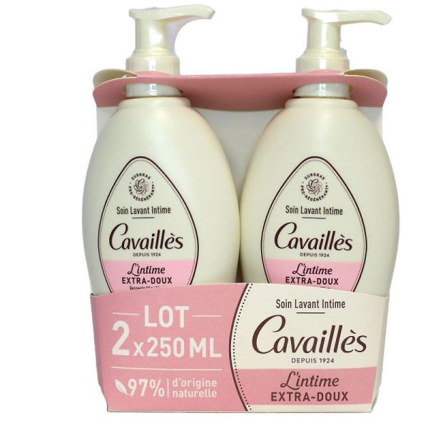 Cavailles Soin Lav Int Extra-Doux Gel 2/250Ml