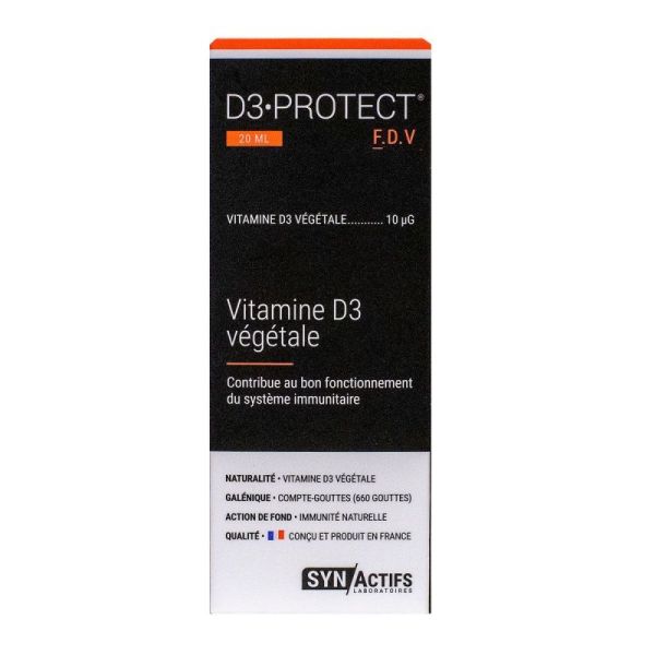 Synactifs D3 Protect S Buv Fl C-Gtt/20Ml
