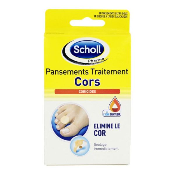 Scholl Pans Coricide Cors B/8