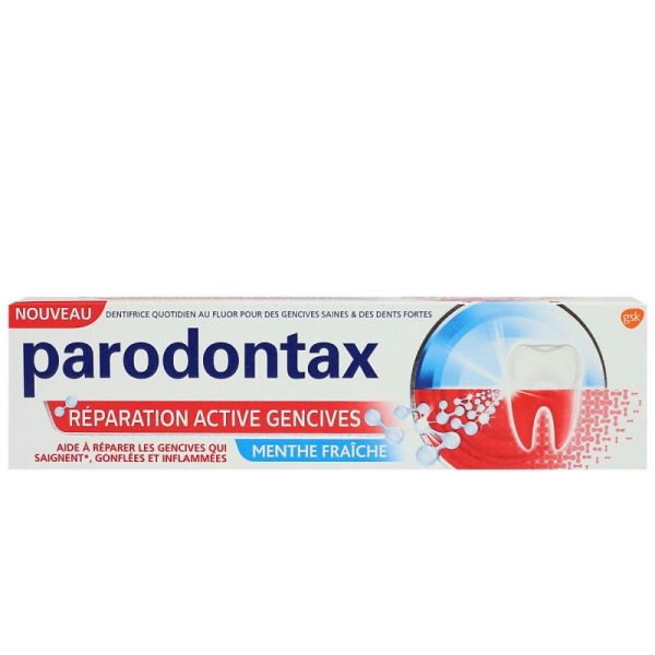 Parodontax Repar Active Dentif T/75Ml